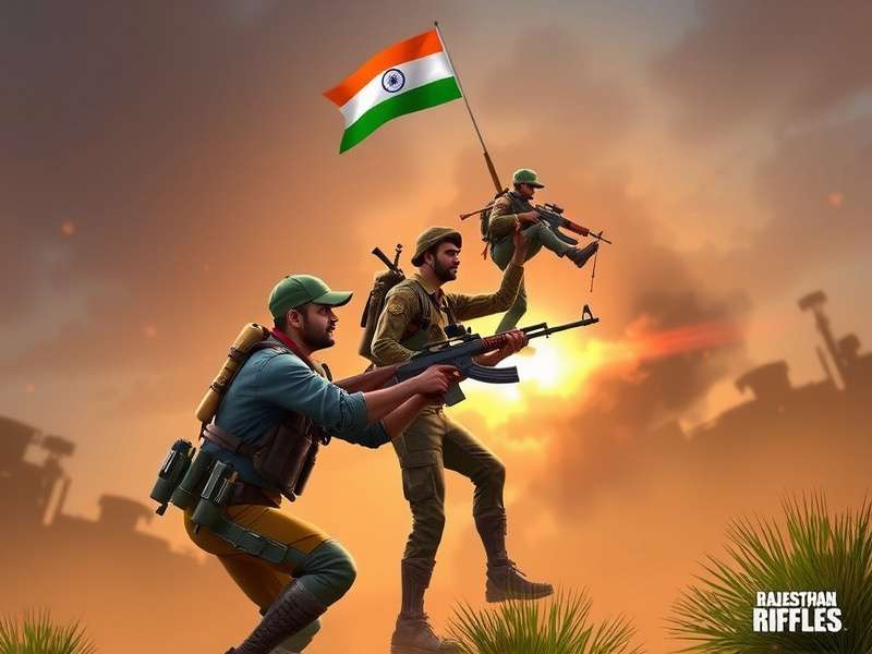 Rajasthan Rifles Frontline Gameplay Screenshot